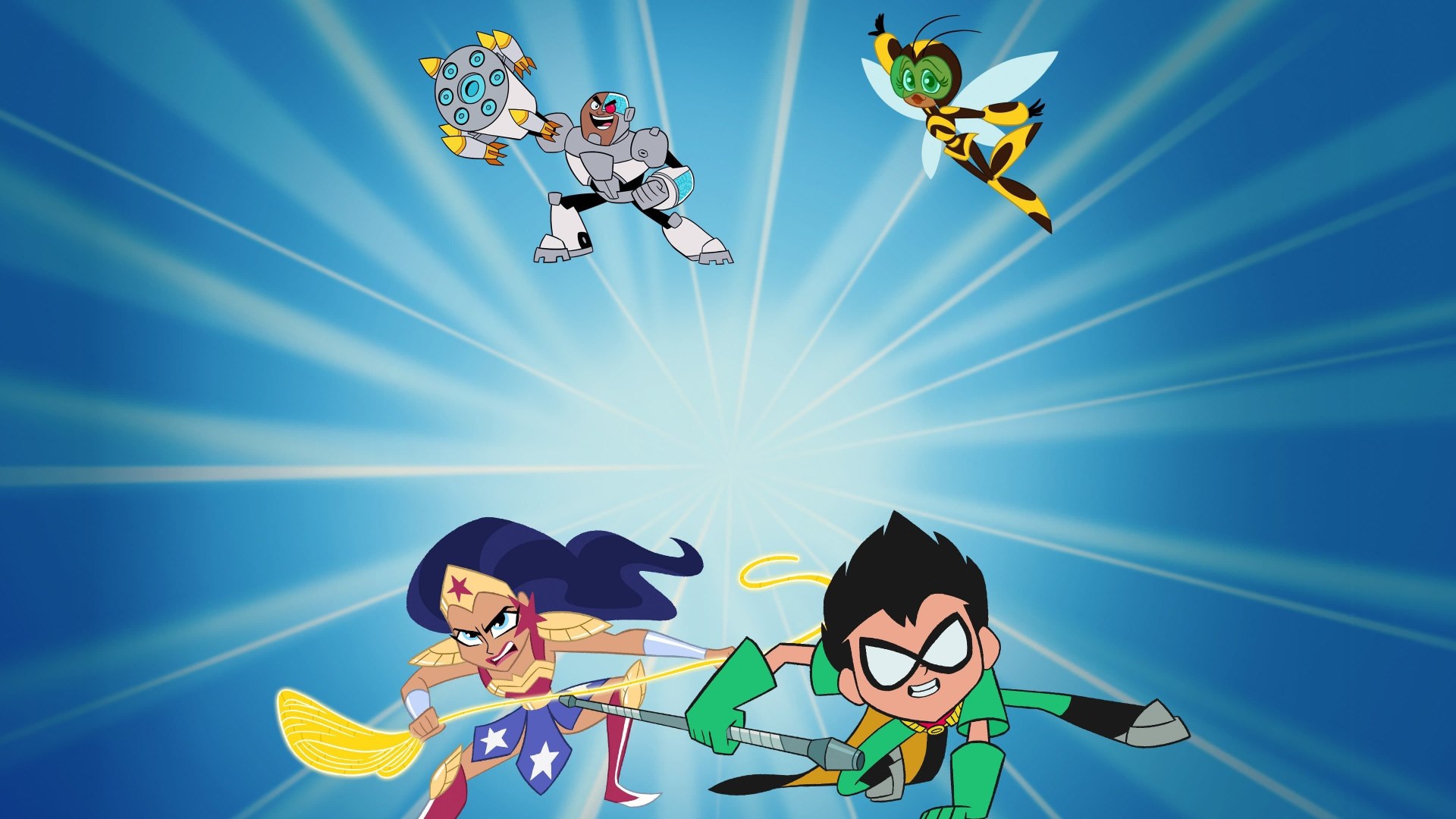 CUEVANA..!!!Ver Película ¡Los Jóvenes Titanes en Acción! y DC Super Hero  Girls: Caos en el Multiverso (2022) Online en Español y Latino