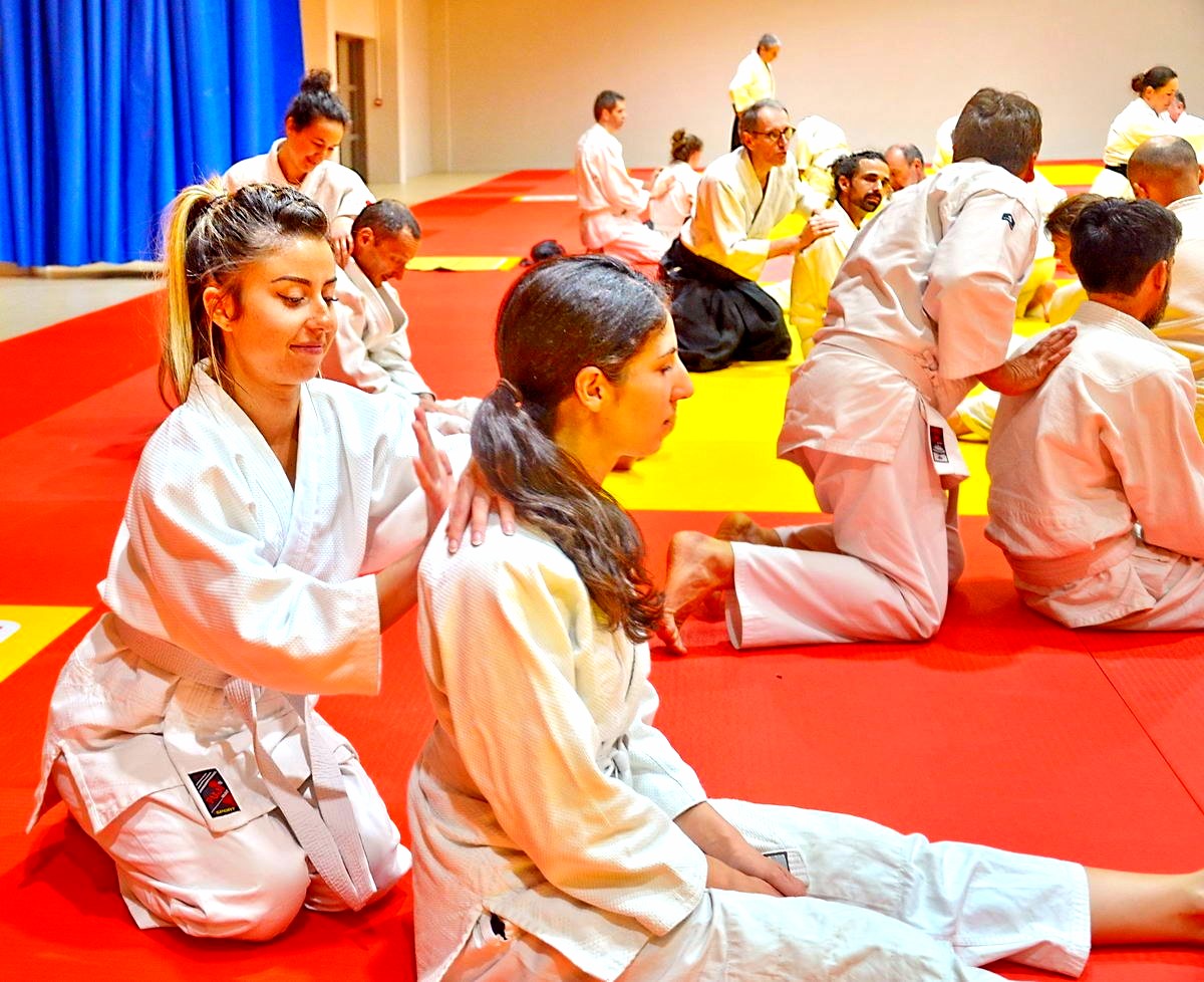 aïkido kwatsu au dojo  Alain Peyrache sensei dojo de Lypn 69