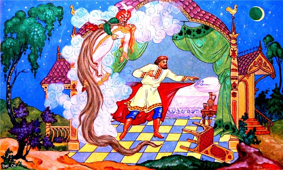 Рисунок сказочного сюжета