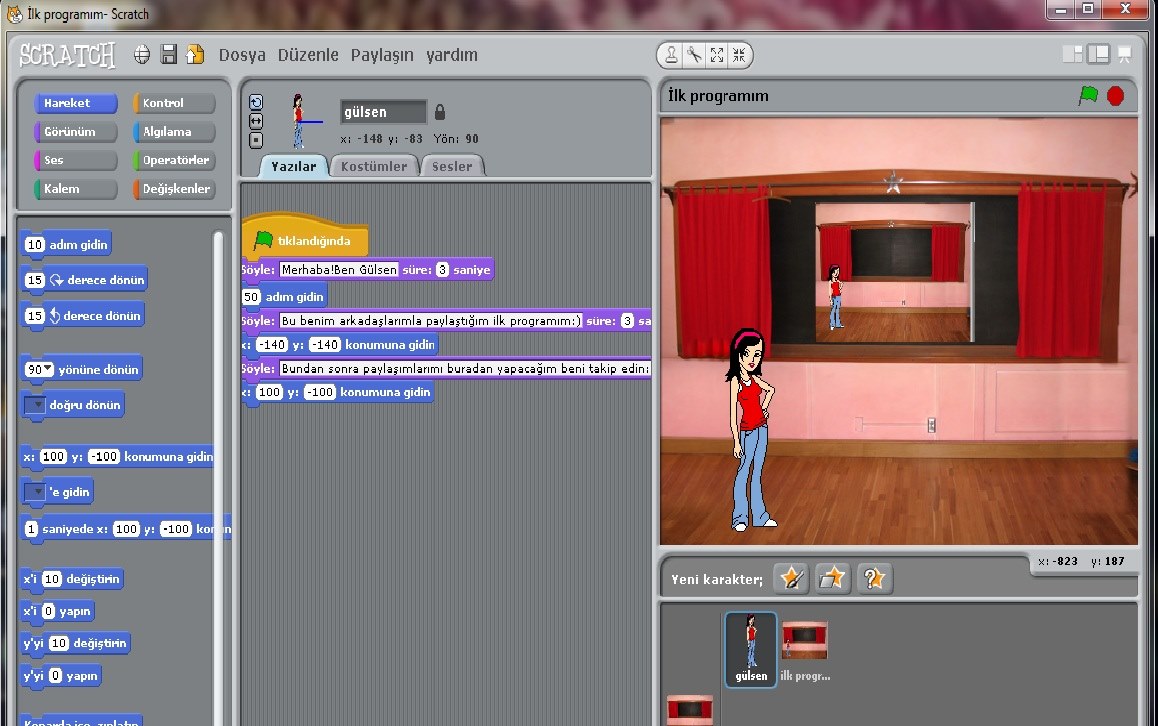 Проект scratch в exe
