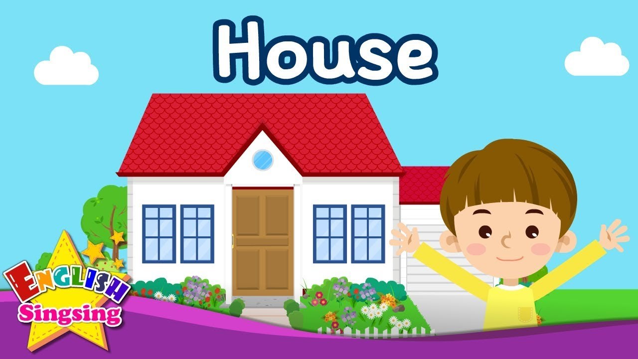 My house. Дом for Kids. My Home для детей. House English for Kids. Тема House английский для детей.