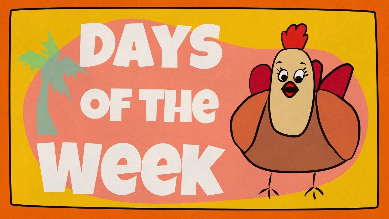 Days of the Week Song The Singing Walrus Our "Days of the week song&qu...